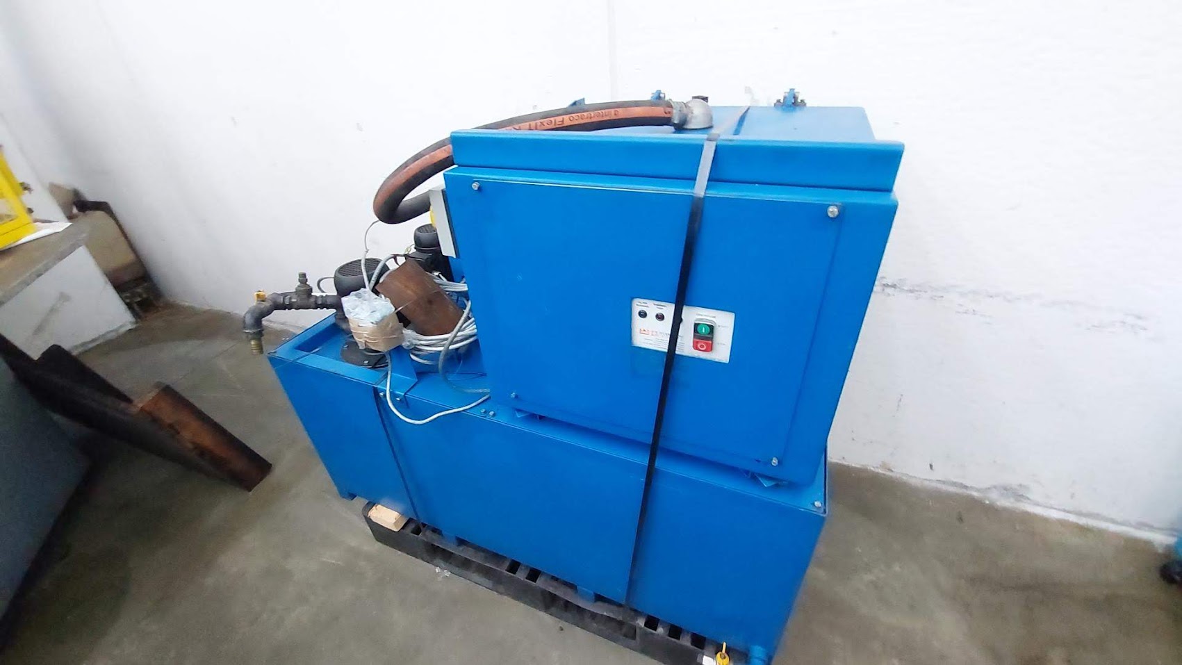 Used Hydrolow centrifuge for lapping slurry 20-20-300