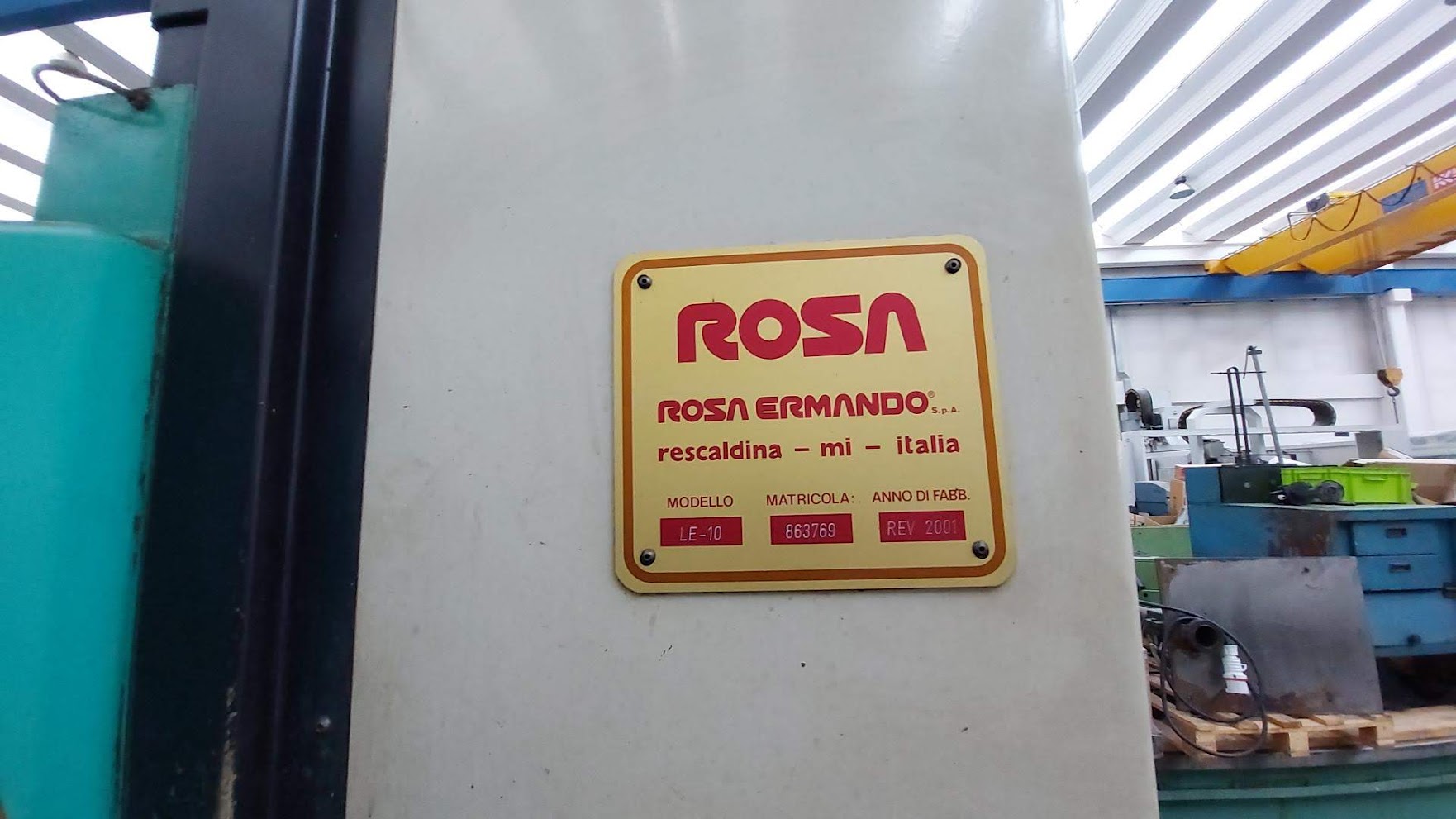 Used ROSA LE10 1000*400
