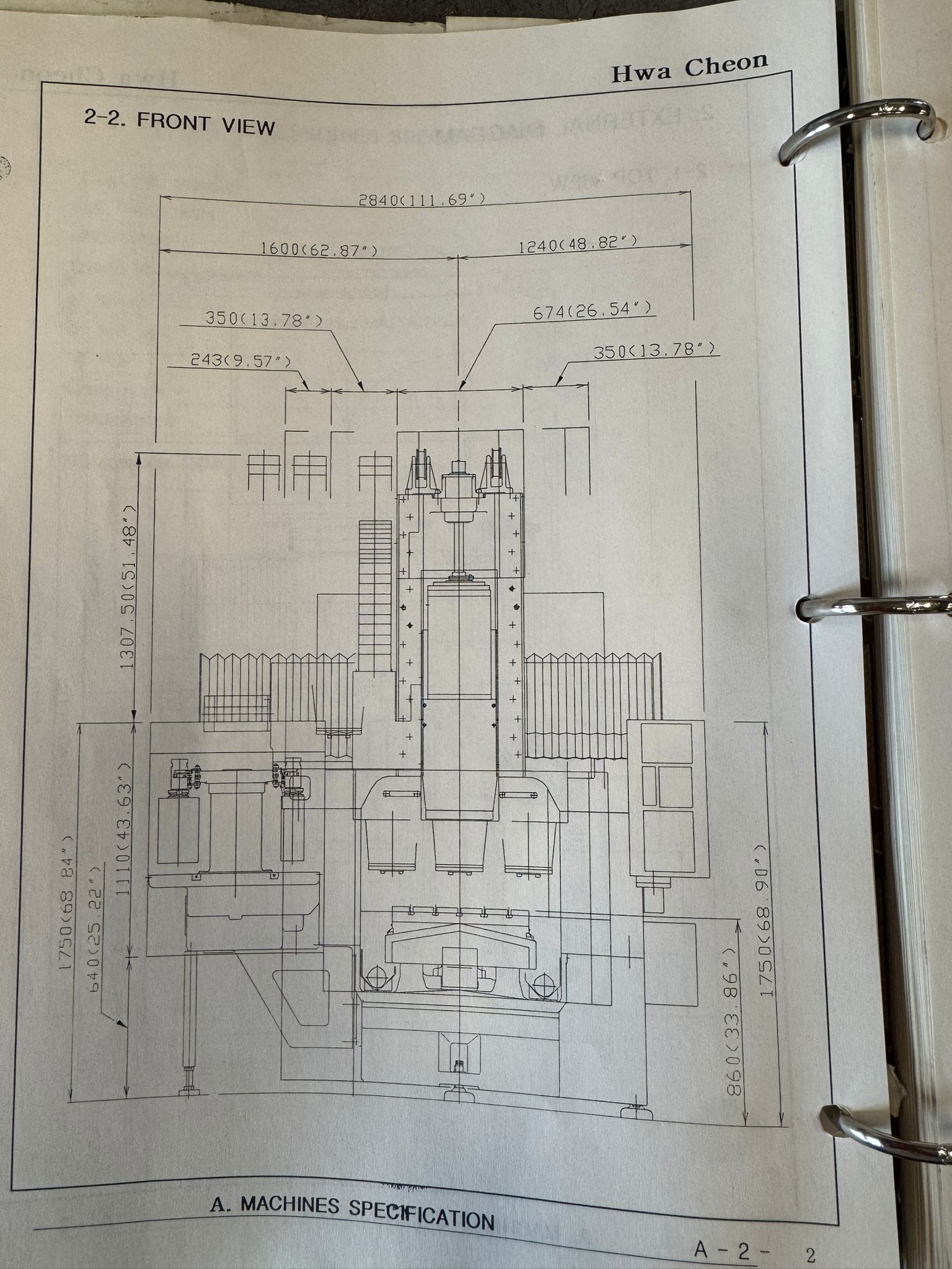 Used Hwacheon Sirius III