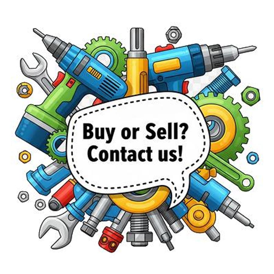 Used Surplus machinery to sell? Contact us!