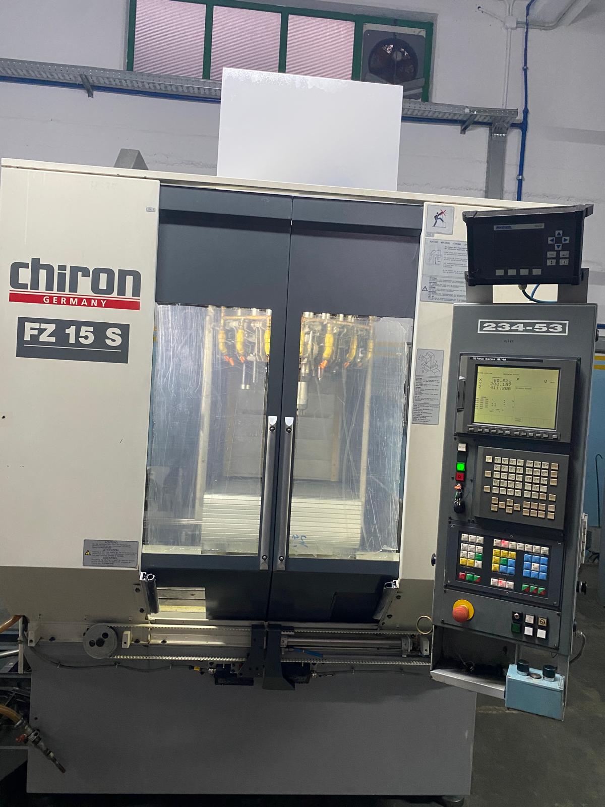 Refurbished Chiron FZ15S vertical machining center