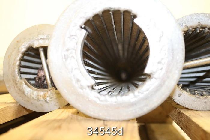 Used Ronningen Petter Cannister Filter Media, 3" Diameter, 36" Length #34545