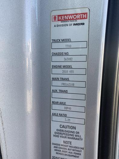 Used 2013 Kenworth T700