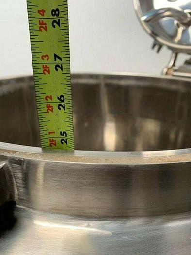 Used Walker 100 Liter Stainless Steel Jacketed Reactor 45 PSI