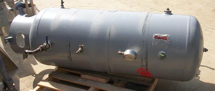 Used Tank, 120 Gallon, C/St, Air, Vertical, 200 PSI #S741495