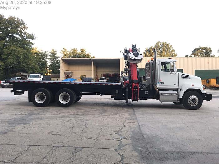 Used 2014 Western Star 4700 6x4 Flatbed Grapple Truck - MT2034