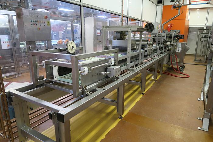 Used Frozen Cone Chocolate Moulding Line