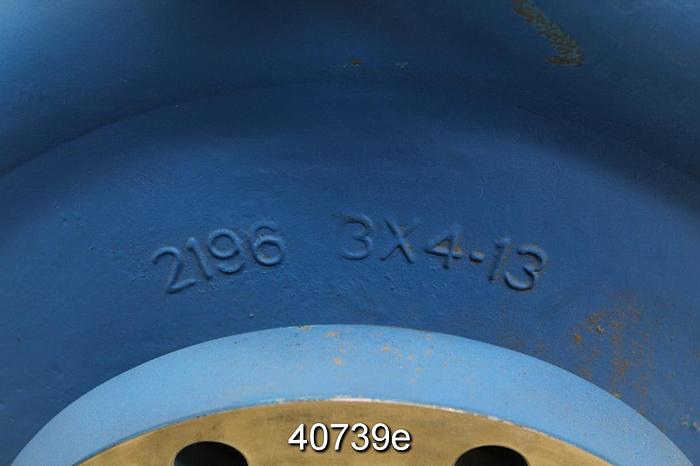 Used Goulds 3196 3x4x13 Pump Casing #40739
