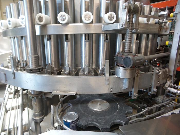 Used Zacmi 40-Valve Rotary Piston Filler