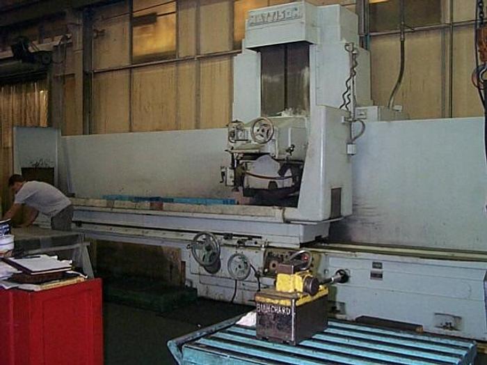 1966 Mattison Hydraulic Surface Grinder 20" x 120" Chuck, 42' Vert