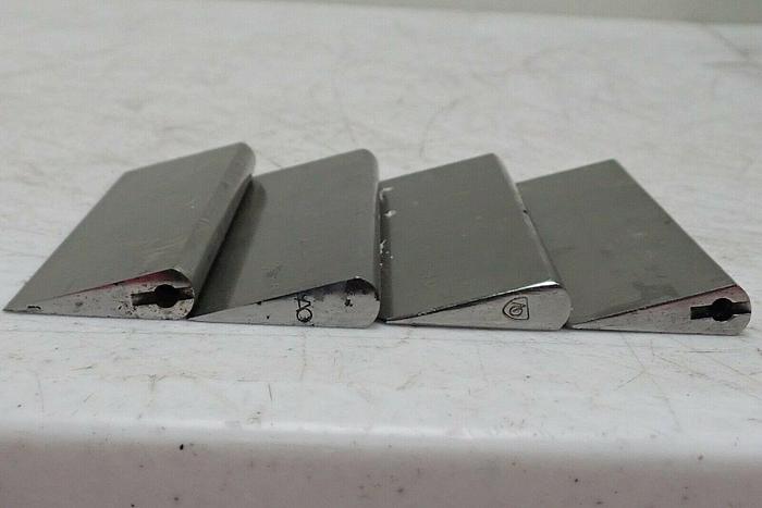 Used Lot of 4 AO Microtome Knives, 12 cm