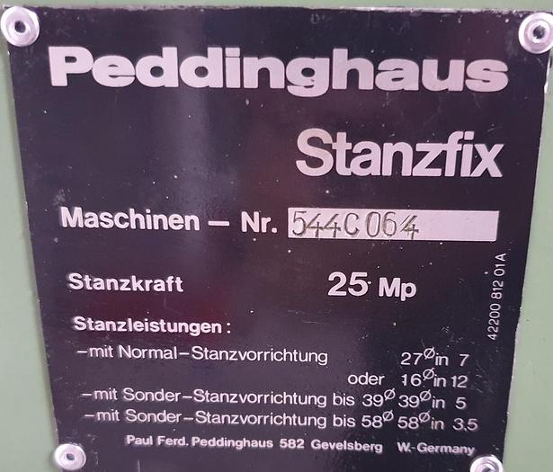 Gebraucht Lochstanze Peddinghaus Stanzfix
