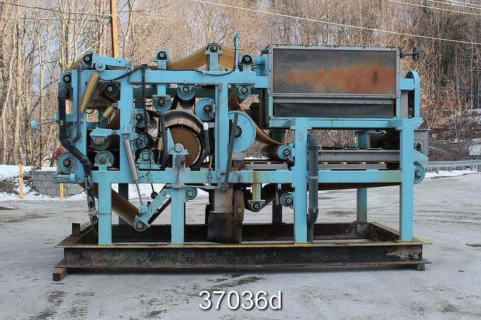 Used BDP Industries Model E Dewatering Belt Press. 1.5 meters wide #37036