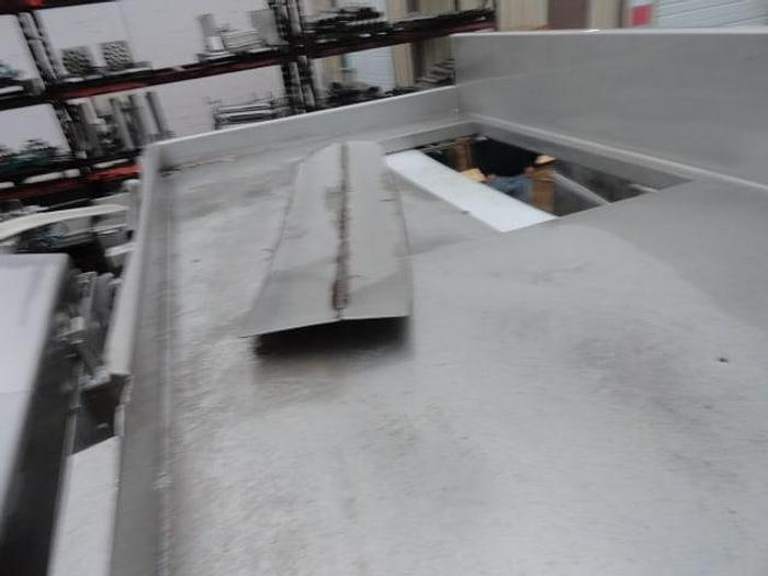 Used Stainless Steel Feed Pan for Grinder