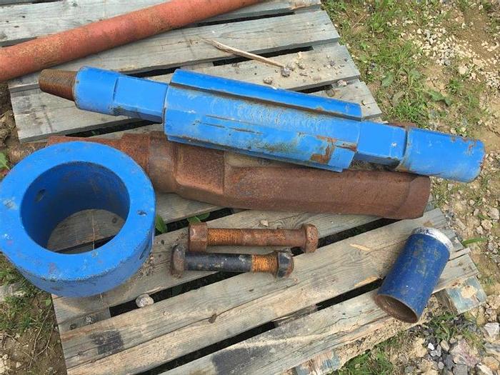 Used 12" Chisel Bit 2-1/4" x 3-1/4" Thread