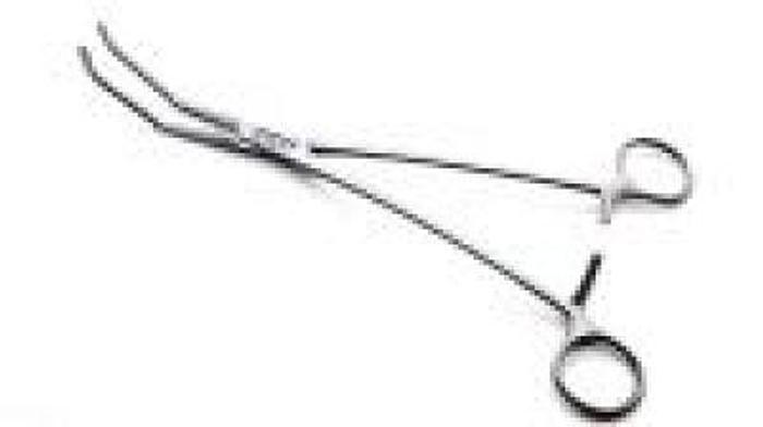 Used Clamp Atraumatic DeBakey Vascular Jaw 50mm by 255mm