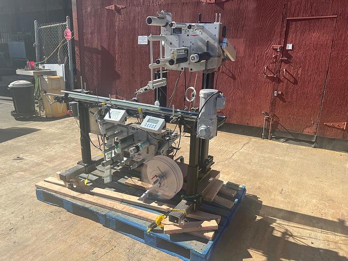 Used Labeler, Pressure Sensitive, Label-Aire, Mdl 3115NV-1500, Top and Bottom, LH #C744431