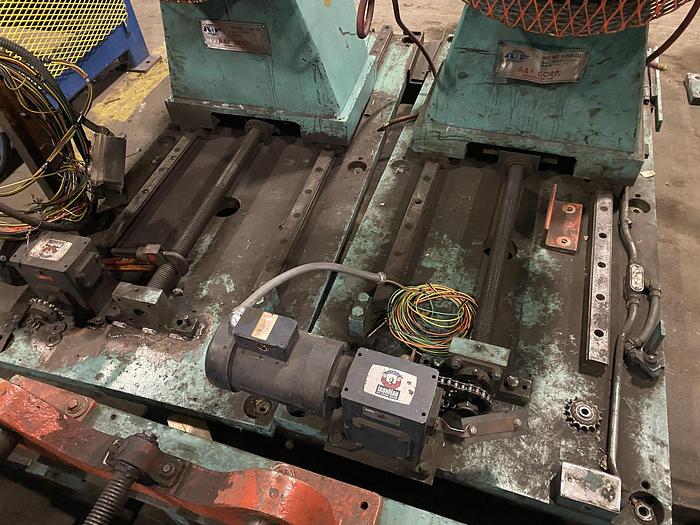 Used A&F UNWIND STAND SHAFTLESS ROTARY SCREW CONTROLLED 60" DIA.