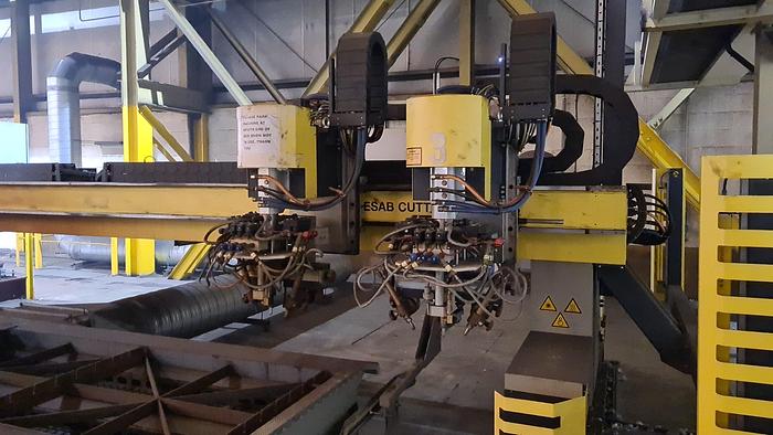 Used 2013 ESAB CNC Plasma/Gas Cutting Machine