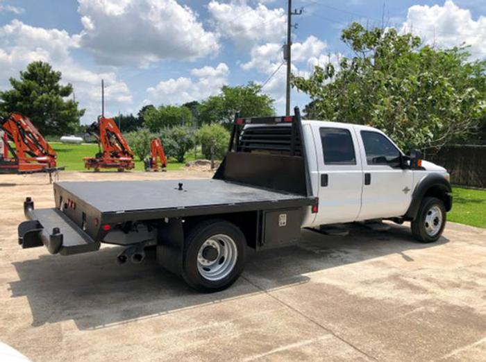 Used 2011 Ford F550 XLT Crew Cab 4x2 Flatbed