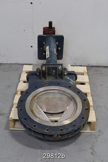 Used Fabri C37L316 16" Hand Operated Knife Gate Valve #29812