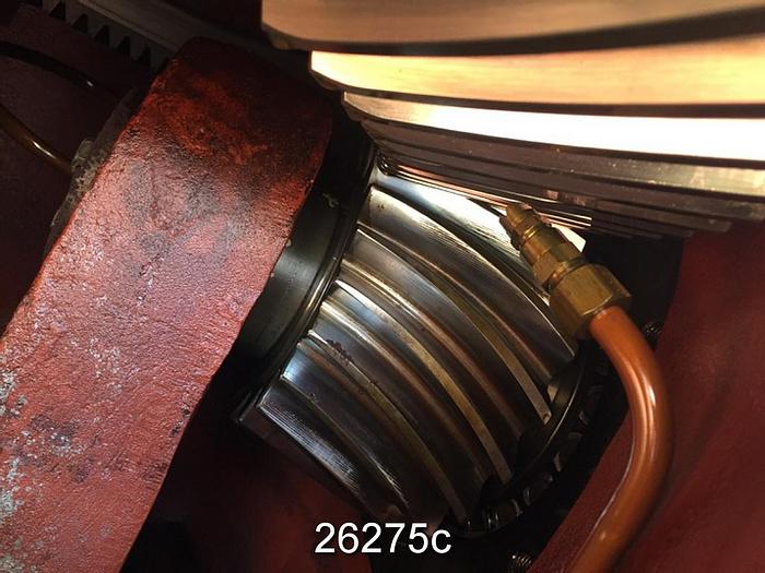 Used Beloit SHARK Beloit Shark Pulper, 18' Diameter, 55" Shark Rotor, 600V Drive, 4.05/1 Ratio #26275