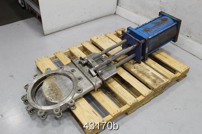 Used True Line 14" Air Operated Knife Gate Valve #43170