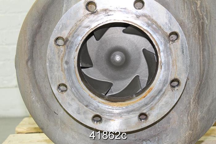 Used Goulds 3196 4x6x13 Pump, Stainless Steel Casing #41862