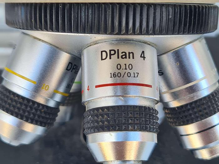 Used Olympus BH-2 Microscope with 5 objectives