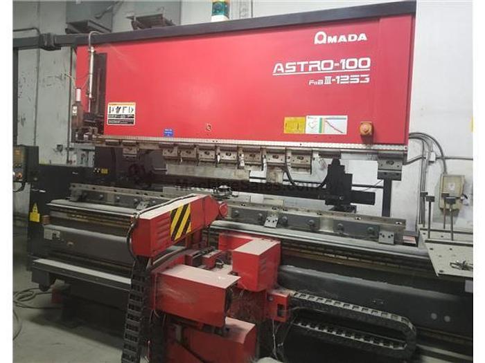 2000 138 Ton Amada Astro-100 FBD-III-1253 CNC Robotic Press Brake