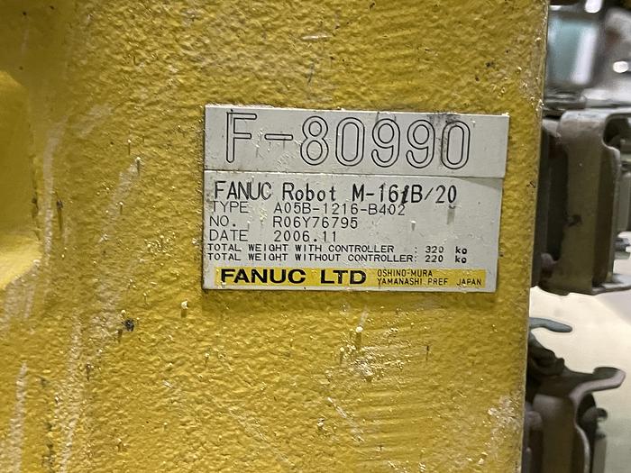 Used FANUC FANUC M16iB/20