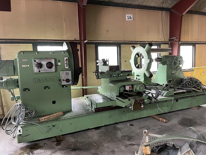 Used BRUGT DREJEBÆNK FABRIKAT RAVENSBURG, MODEL K100 BZ