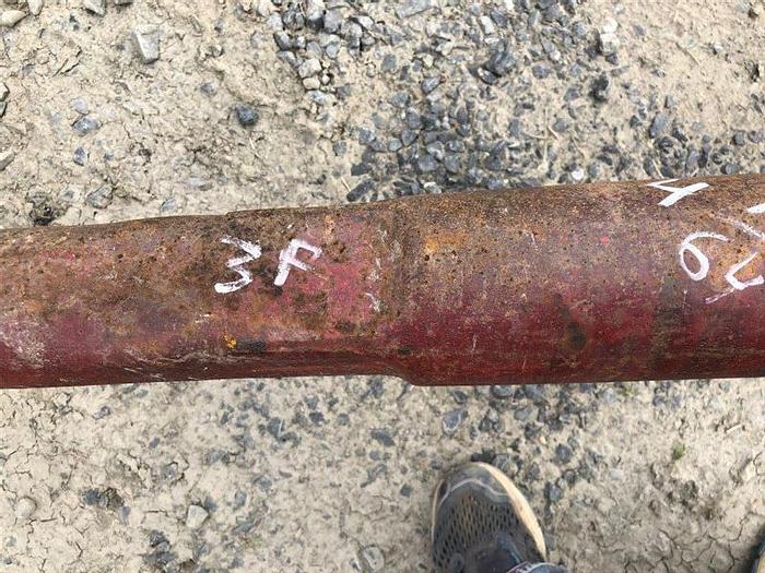 Used Drill Stem with Open-Side Rope Socket