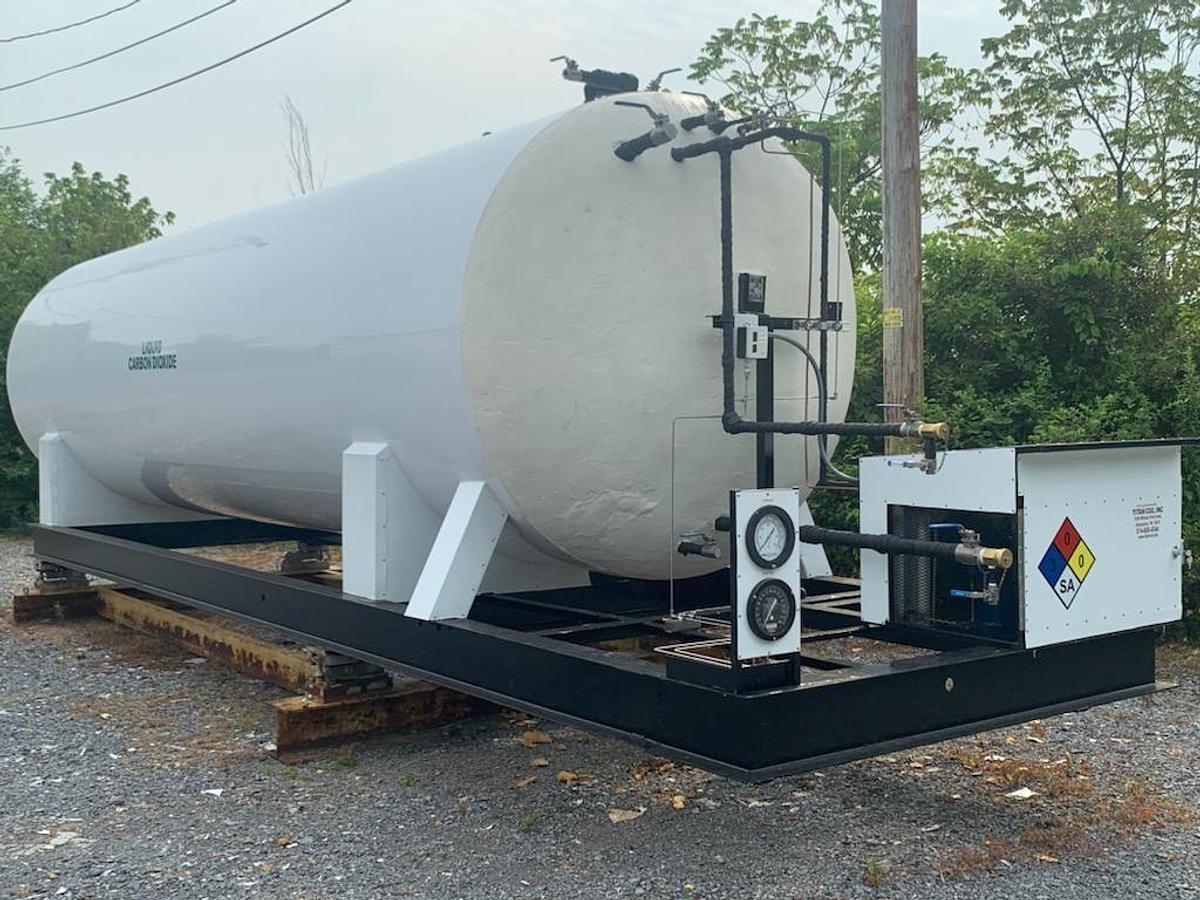 Used 1978 Tomco C 26T CO2 Tank