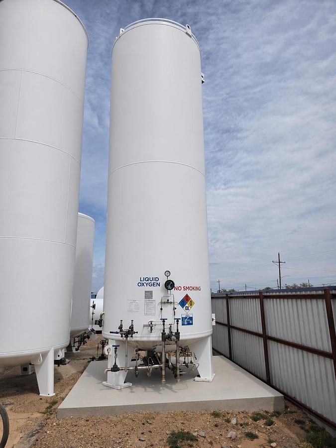 Used 6000 Gallon MVE Atmospheric Tank