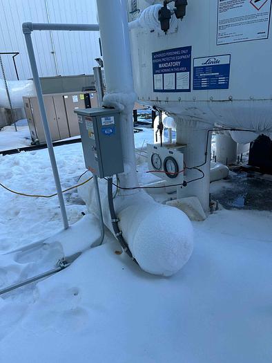 Used 1990 Taylor Wharton 26T VJ Vertical CO2 Tank