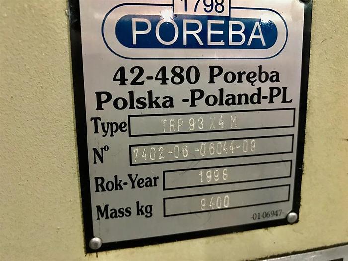 Used 1998 Poreba TRP 93/4M