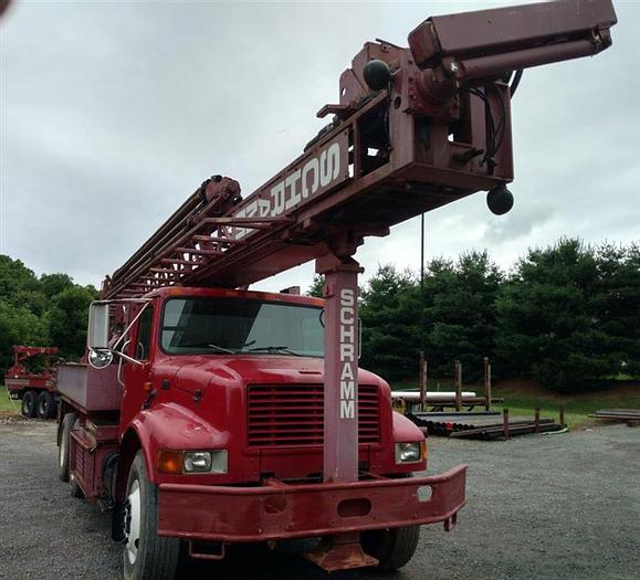 Used 1997 Schramm T450W Drill Rig