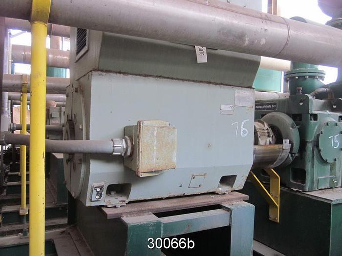 Used Siemens 350HP, 1175RPM, 2300V AC Motor  (509L Frame) #30066