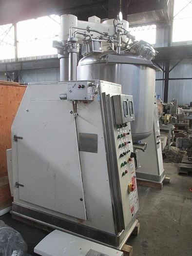 Used 1000 LITER (264 GALLONS) KRIEGER TRIPLE SHAFT VACUUM MIXER - S/S - -1/.5 BAR - JACKETED