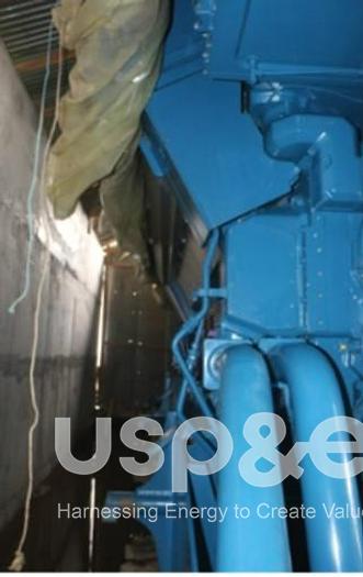 Used 5.3 MW 2007 New Wartsila W12V32 HFO Generator Sets