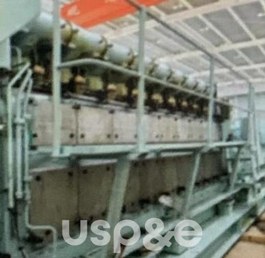 Used 11.4 MW 2013 Used MAN 9L21/31 HFO Generator Sets