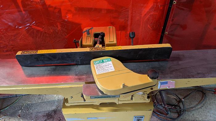 Used Powermatic 60, 8'' Jointer New Byrd Head