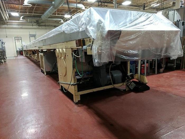 Used 1980 Richard Frisse Enrober and Cooling Tunnel