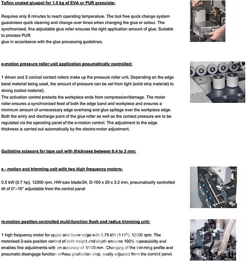 Used 2017 Felder Termpora 60.12 Edgebander