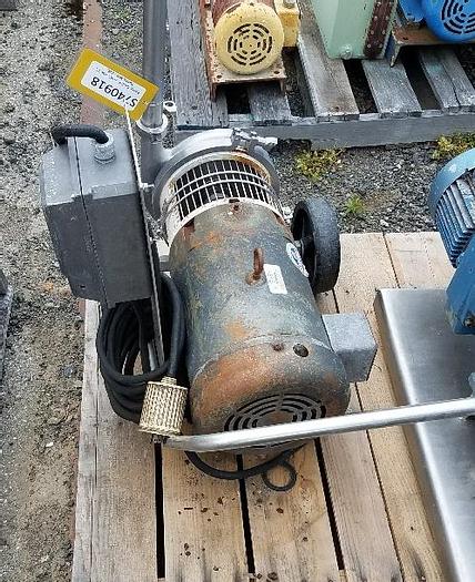 Used Pump, Centrif., 5 HP, S/st, 2", Purity, Mdl C218, #S740918