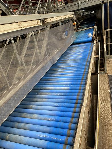 Used Inspection Roller Table 4.8m L 1.2m W