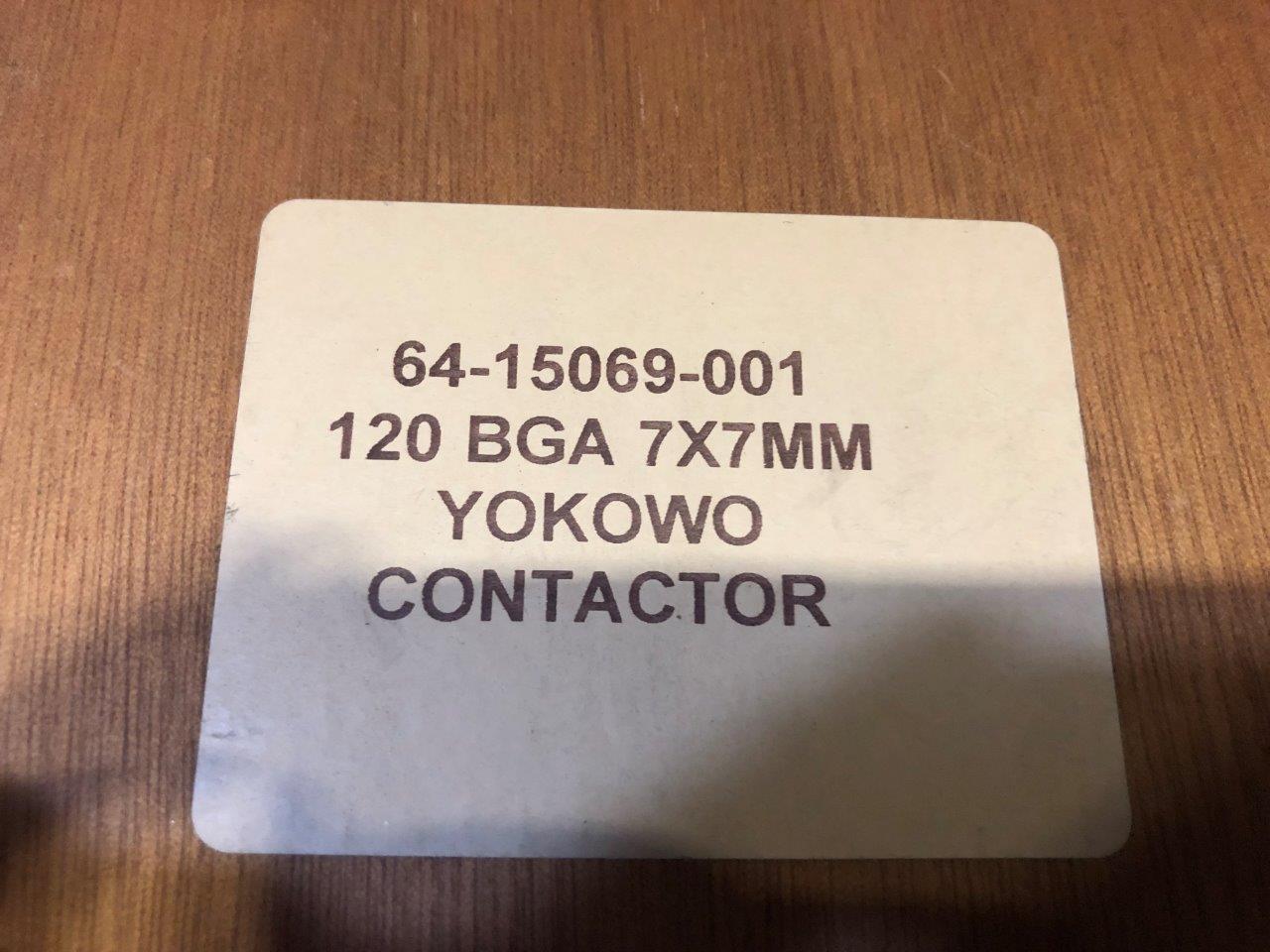 Used Multitest MT9510 Shuttle Vacuum Chucks for Change Kit 120 BGA 7x7mm