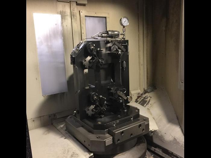 Used 28.7"X, 28.7"Y, 33.5"Z, MORI SEIKI, 2007, NH5000/40DCG, CNC HORIZONTAL MACHINING CENTER