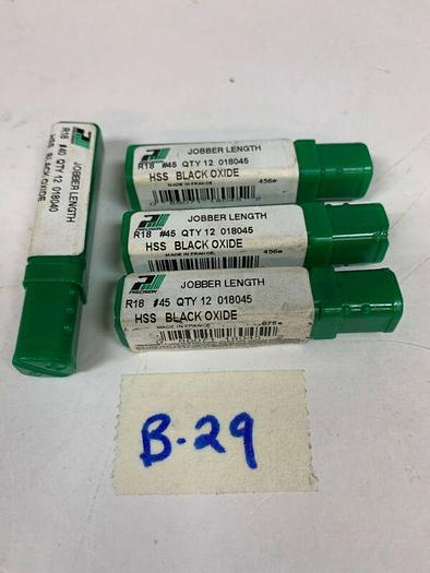 Part 018045#45 Precision Dormer(Lot Of 36)&(Lot Of 12)018040#40 R18 48 Total Pcs